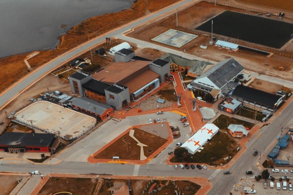 Ushuaia desde el aire