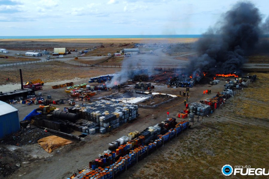 INCENDIO EN LA EMPRESA G.L.R.