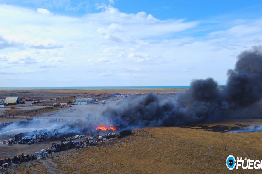 INCENDIO EN LA EMPRESA G.L.R.