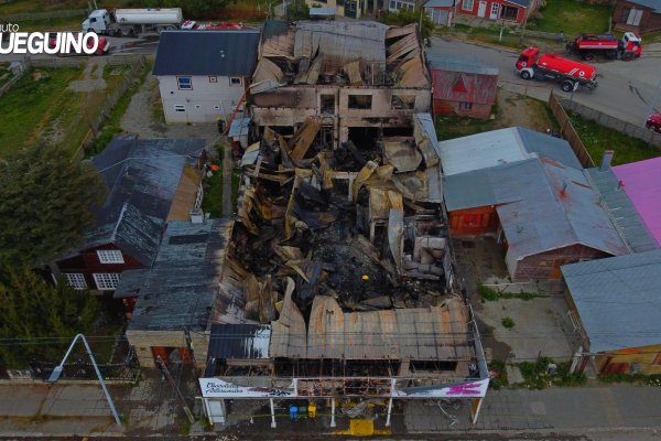 Pérdidas totales: Lamentable incendio en la histórica panadería de Tolhuin