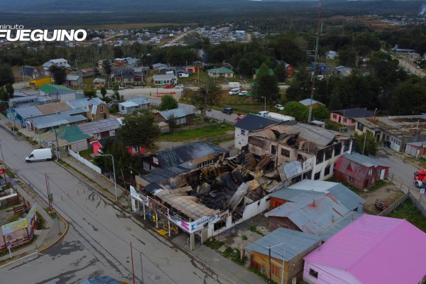 Pérdidas totales: Lamentable incendio en la histórica panadería de Tolhuin