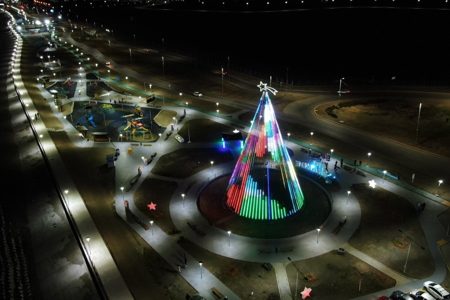 El arbolito de Navidad más lindo de Argentina …