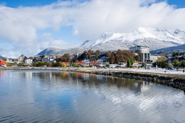 Primera nevada del 2024 en Ushuaia