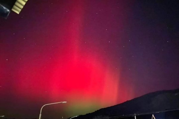 Aurora Austral en Ushuaia