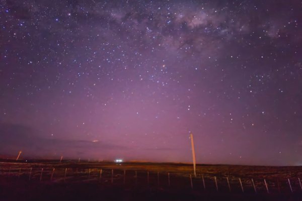 Vía láctea en Río Grande