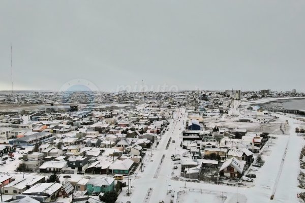 Primera nevada del 2025 en Río Grande