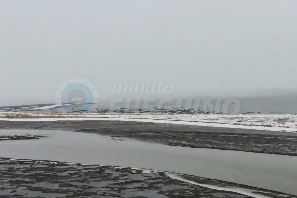 Primera nevada del 2025 en Río Grande