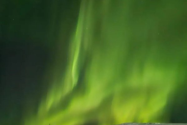 Auroras australes en la Base Belgrano II