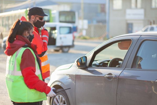 Se realizó el primer operativo de Tránsito Federal conjunto del año