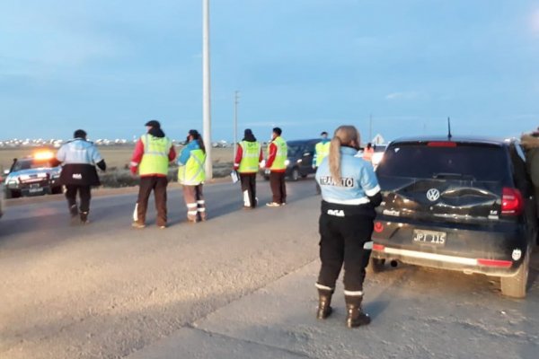 Tránsito Municipal participó del Primer Operativo Federal del año