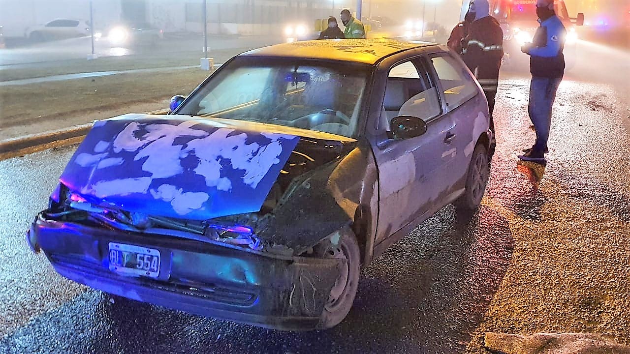 Choque sobre la Ruta Nº3 dejó una mujer herida - Policiales | Minuto ...