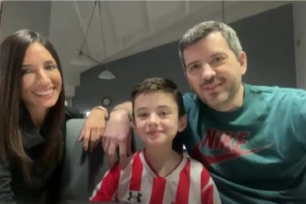 La emoción de Juan Sebastian, un niño riograndense que verá a Estudiantes en Copa Libertadores