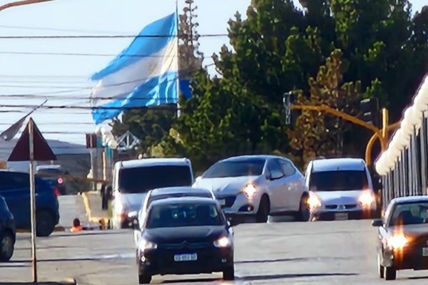 Semana con frío, viento y lluvias en Tierra del Fuego