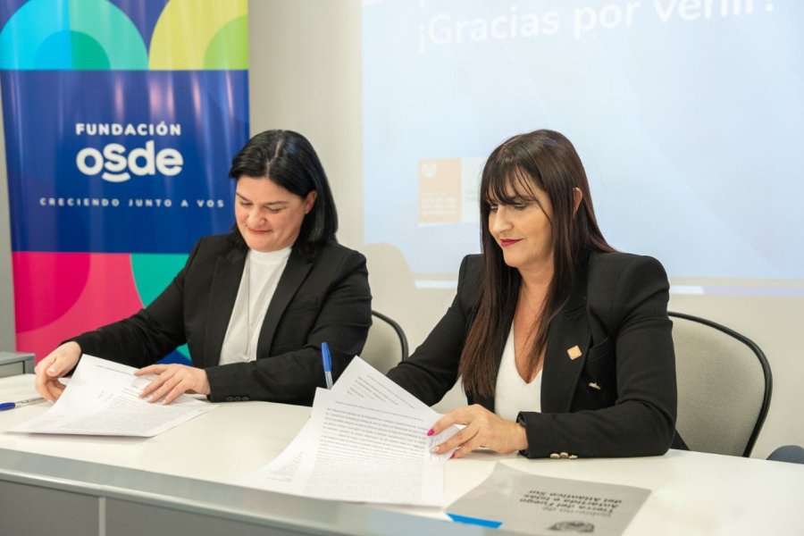 La provincia y OSDE firman un convenio para impulsar la capacitación laboral
