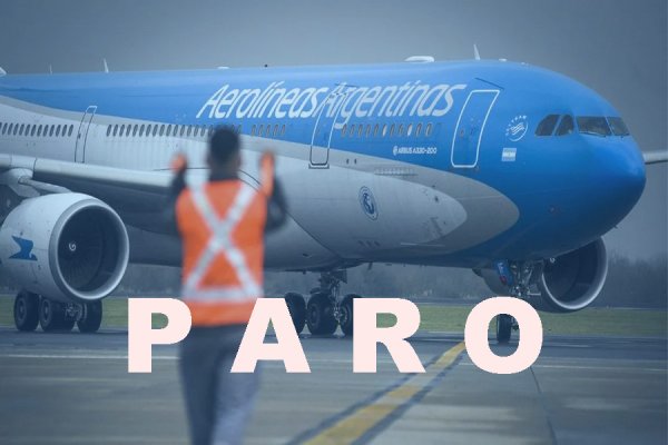 Aerolíneas Argentinas cancela 255 vuelos por el paro de la CGT