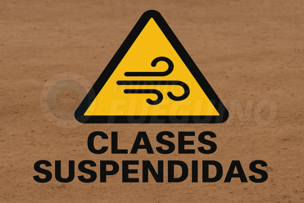 Suspenden las clases en el turno tarde en Río Grande por los fuertes vientos