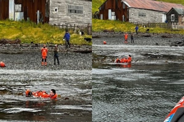 Evacuaron a una persona en Estancia Túnel tras sufrir calambres y una descompensación