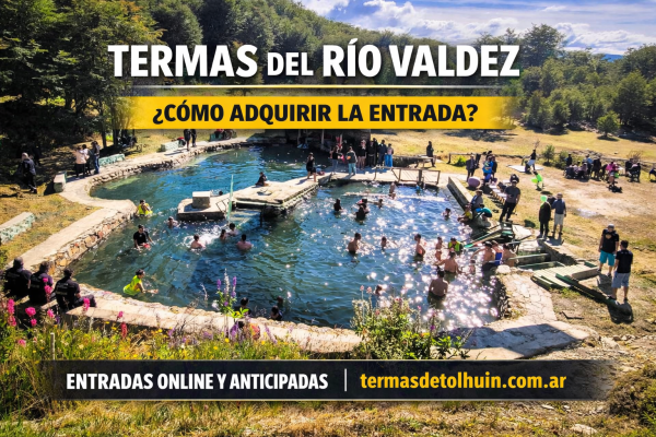 Este sábado reabren las termas del Río Valdez: guía completa para visitarlas