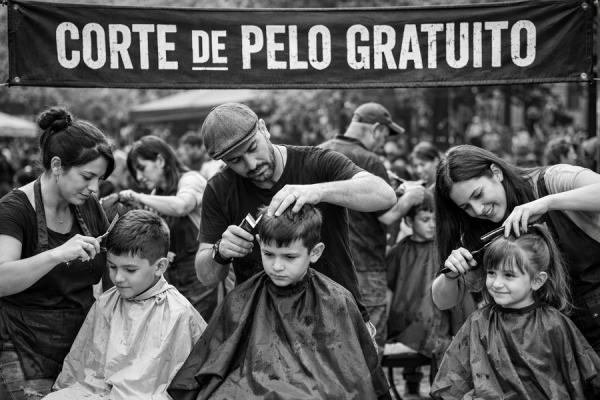 Vuelta a clases: ocho peluqueros ofrecerán cortes gratuitos en una jornada comunitaria