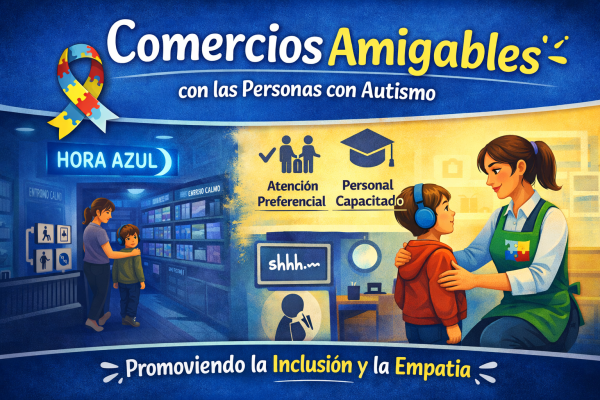 Impulsan campaña &ldquo;Comercios Amigables&rdquo; para mejorar la inclusión de personas con autismo