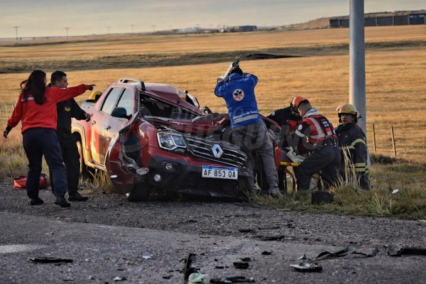 Confirmaron el fallecimiento de la conductora tras el violento choque en Cabo Domingo