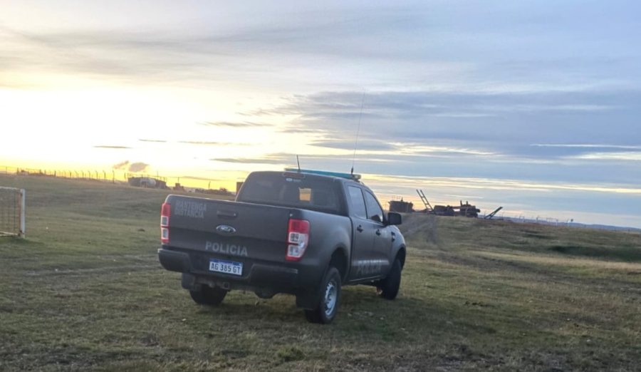 Foto de prensa de la policía