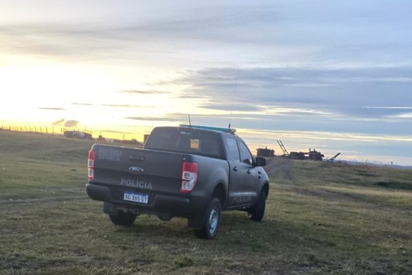 Allanamiento por abigeato terminó con secuestro de cueros y restos de ovinos