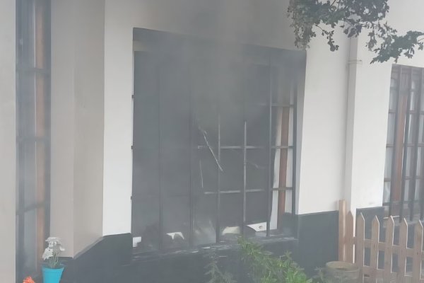 Incendio en vivienda: no hubo heridos y el origen sería eléctrico