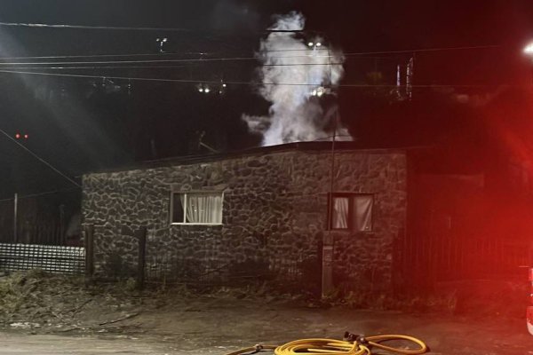 Principio de incendio en Ushuaia