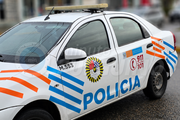 Arrestaron a un hombre que causaba disturbios y dañó un auto