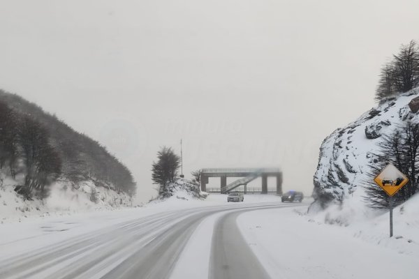 Advierten por nieve y complicaciones en la Ruta 3: piden evitar viajes innecesarios