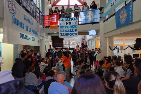ATSA profundiza su plan de lucha y convoca a una nueva jornada de asamblea en el Hospital Regional Río Grande