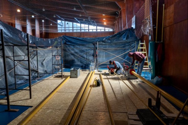 Con fondos propios, Gobierno avanza con la renovación total de la red de gas del Colegio &lsquo;Ernesto Sábato&rsquo; en Ushuaia