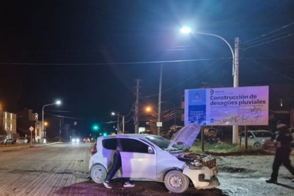 Joven motociclista fue aprehendido tras un choque y presentar signos de alcoholización