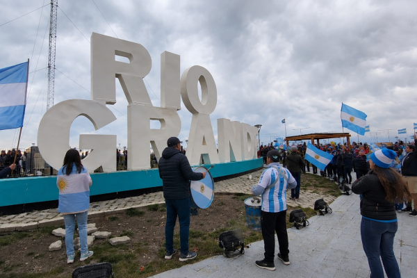 Convocan a un banderazo en Río Grande para alentar a la Selección Argentina