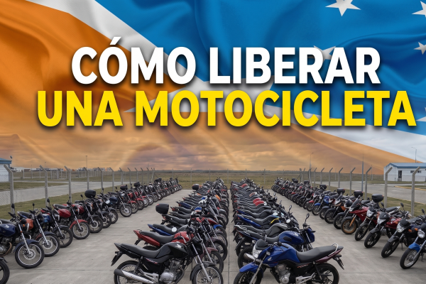Paso a paso: cómo realizar el trámite para liberar una moto de Tierra del Fuego