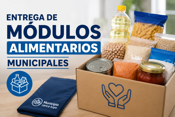 Hoy comienza la entrega de módulos alimentarios municipales en Río Grande