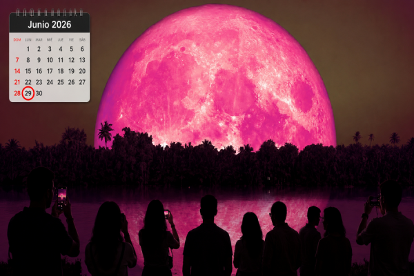 La &ldquo;Luna de Fresa&rdquo; será la protagonista del cielo este lunes