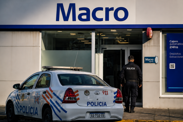 Denunció que le faltaron $100 mil tras retirar dinero en el banco macro