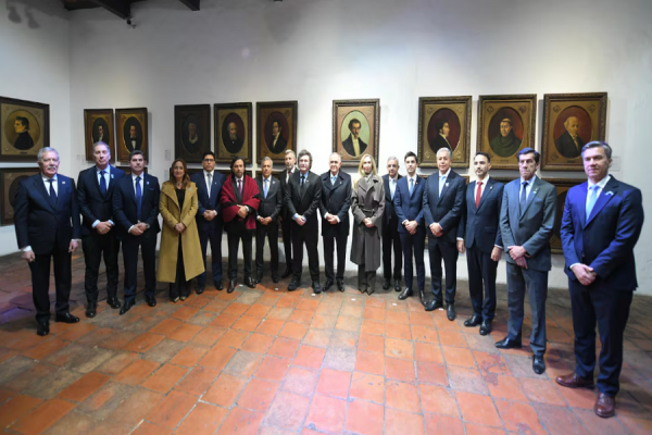 Milei pidió apoyo a los gobernadores para avanzar con una nueva etapa de reformas