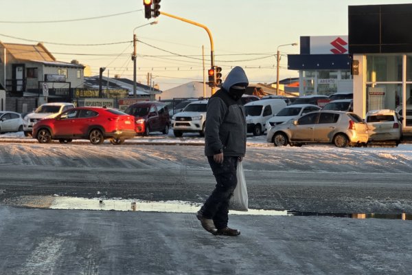 Desde este martes se esperan temperaturas de hasta -18 °C en Tierra del Fuego