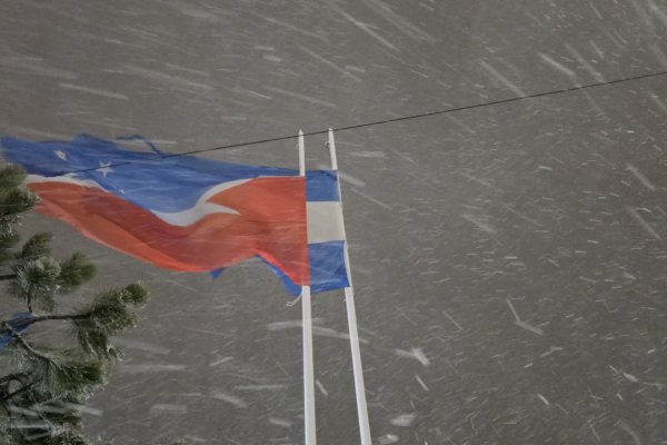 Alerta amarilla por nieve y temperaturas bajo cero en Tierra del Fuego