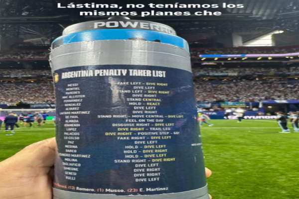 El fallido plan de Inglaterra para frenar a Argentina en los penales