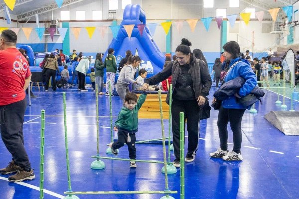 Río Grande sigue disfrutando las vacaciones con tardes de juegos en familia