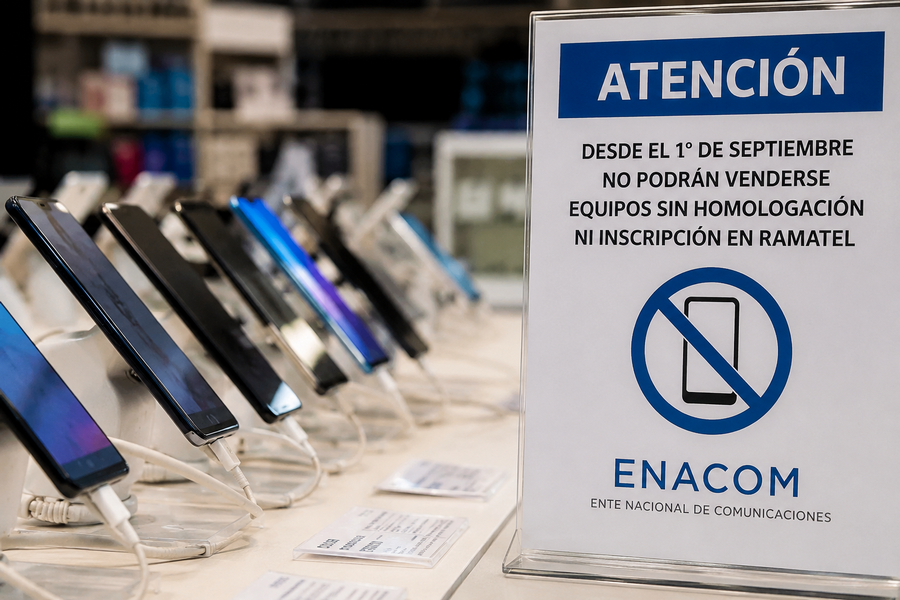 Celulares y routers: quiénes quedarán impedidos de vender desde septiembre