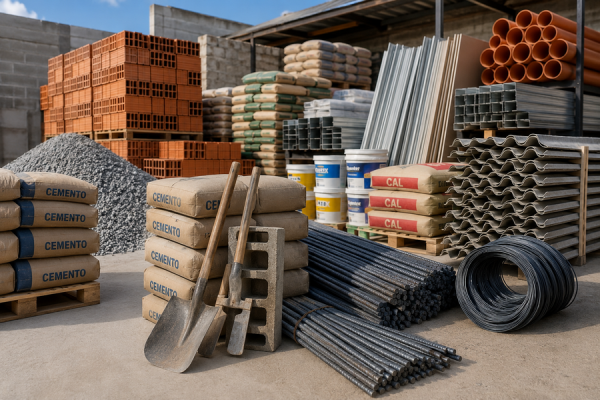 Advierten una caída histórica en la venta de materiales de construcción