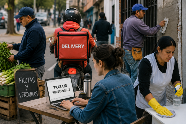 El &ldquo;rebusque&rdquo; se convirtió en el principal sostén del mercado laboral