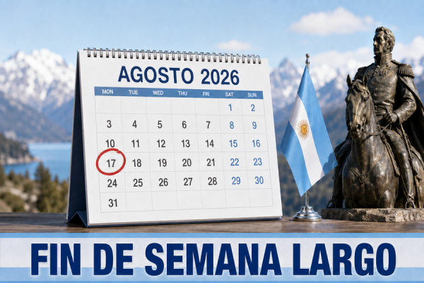 Agosto tendrá un fin de semana largo de tres días: cuándo será y cuánto deben pagar si se trabaja