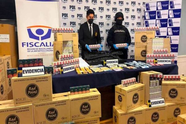 Desbarataron una banda que llevaba cigarrillos argentinos hacia Punta Arenas