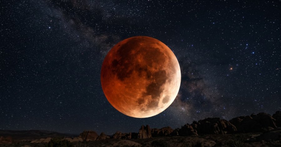 El jueves 27 de agosto comenzará el eclipse lunar que podrá verse desde Tierra del Fuego